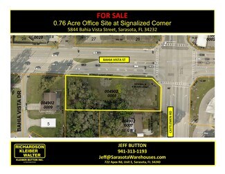 Sarasota, FL Commercial Land - 5844 Bahia Vista St Sarasota, FL Commercial Land - 5844 Bahia Vista St