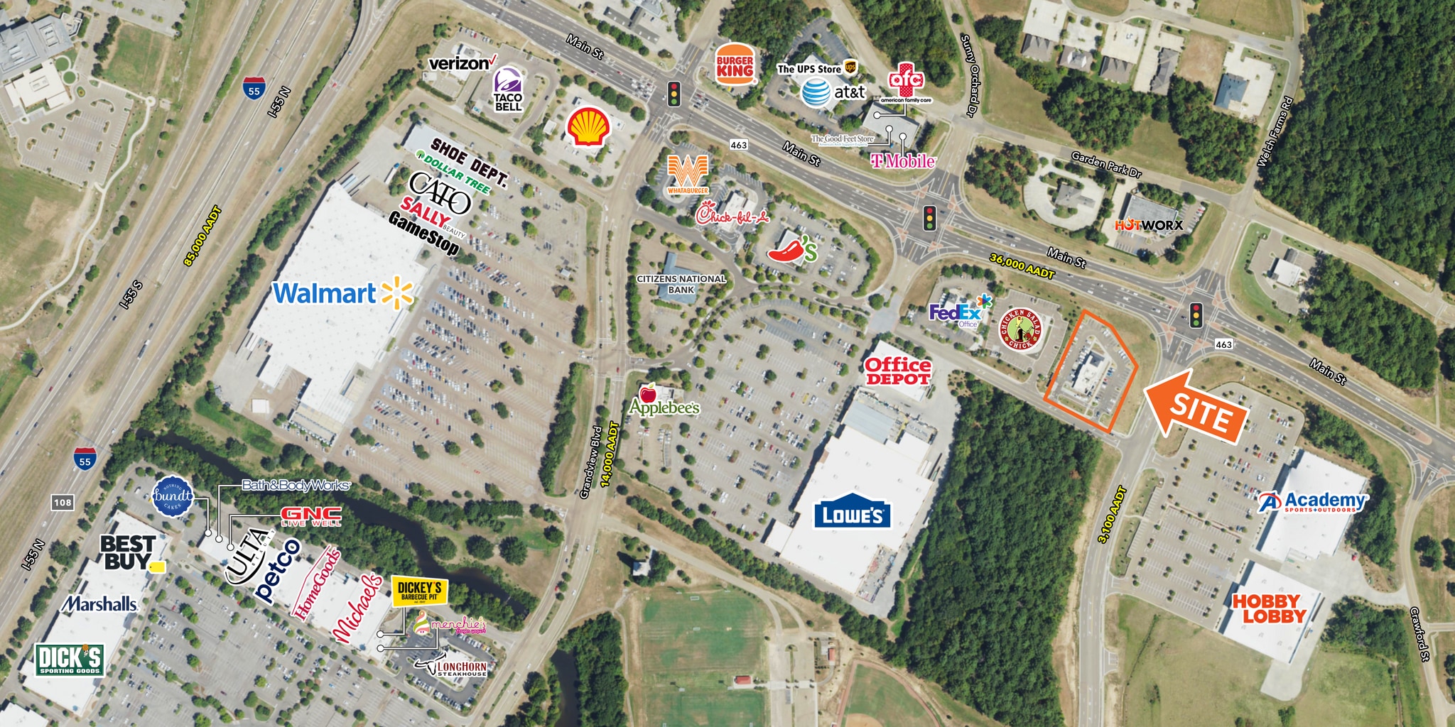 1935 Main St, Madison, MS for Sale