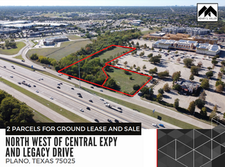 Plano, TX Commercial Land - NW of Central Expy @ Legacy Drive