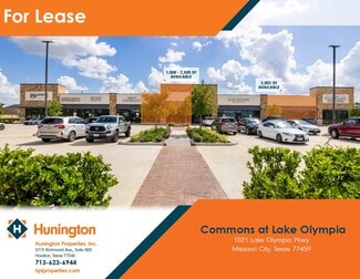 Missouri City, TX Retail - 1021 Lake Olympia Pky Missouri City, TX Retail - 1021 Lake Olympia Pky