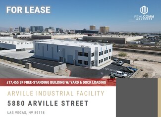 Las Vegas, NV Industrial - 5880 Arville Street St