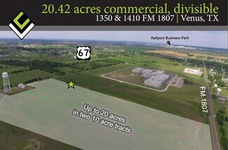 Venus, TX Commercial Land Venus, TX Commercial Land