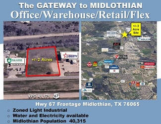 Midlothian, TX Commercial - TBD Highway 67 Midlothian, TX Commercial - TBD Highway 67