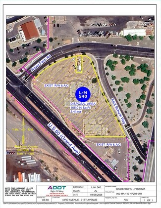 Glendale, AZ Commercial Land - 6810 Grand Ave