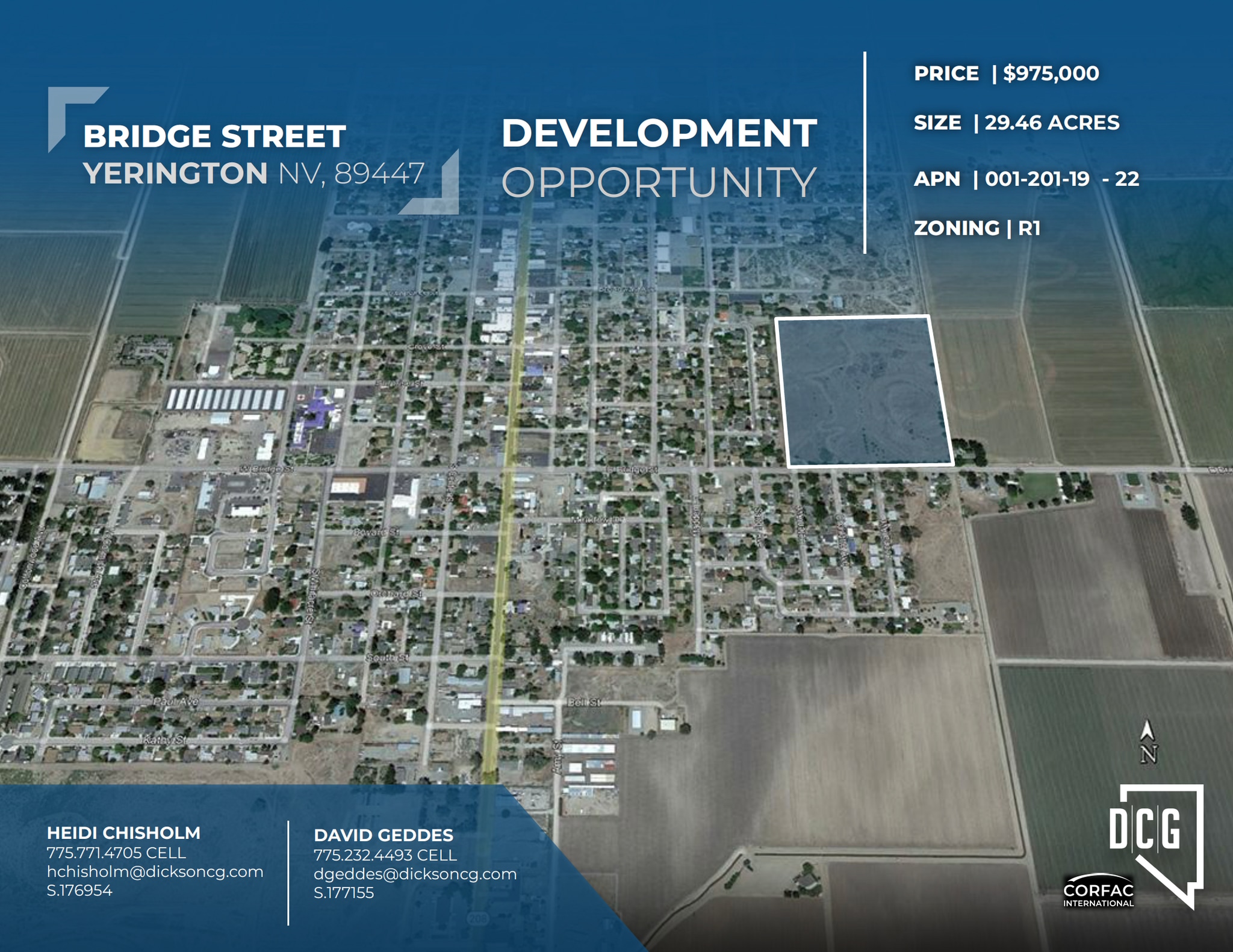 0 Bridge Street, Yerington, NV for Sale