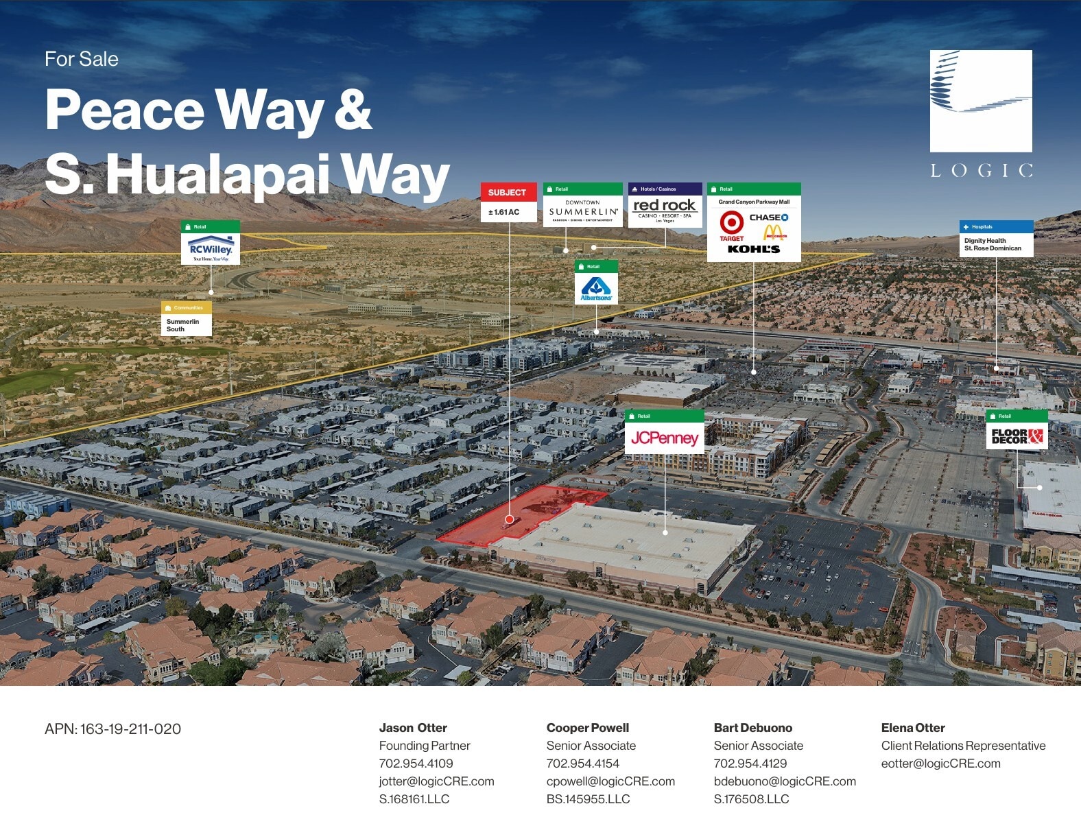 Peace Way @ Hualapai, Las Vegas, NV for Sale