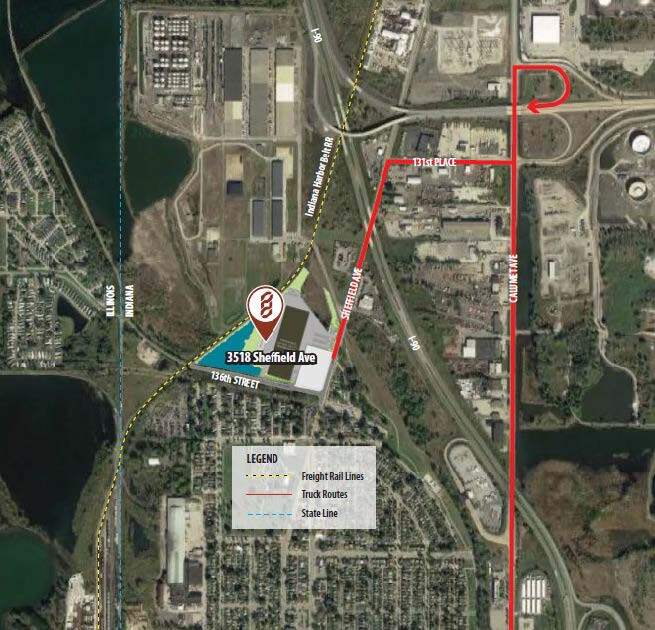 3518 Sheffield Ave Hammond, IN 46327 Land Property for Sale on