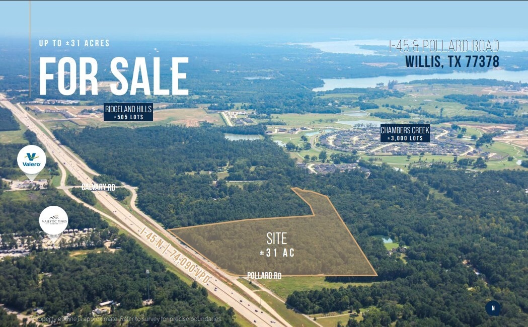 1002 Interstate 45, Willis, TX for Sale