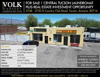 Tucson, AZ Freestanding - 2748-2750 N Country Club Rd