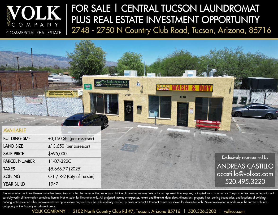 2748-2750 N Country Club Rd, Tucson, AZ for Sale