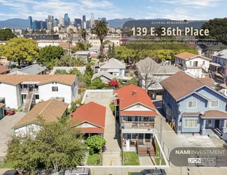 Los Angeles, CA Multi-Family - 139 E 36th Pl