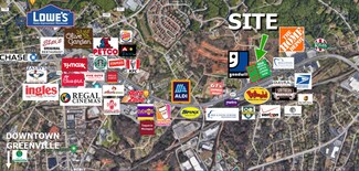 Greenville, SC Commercial Land - 2500 N Pleasantburg Dr