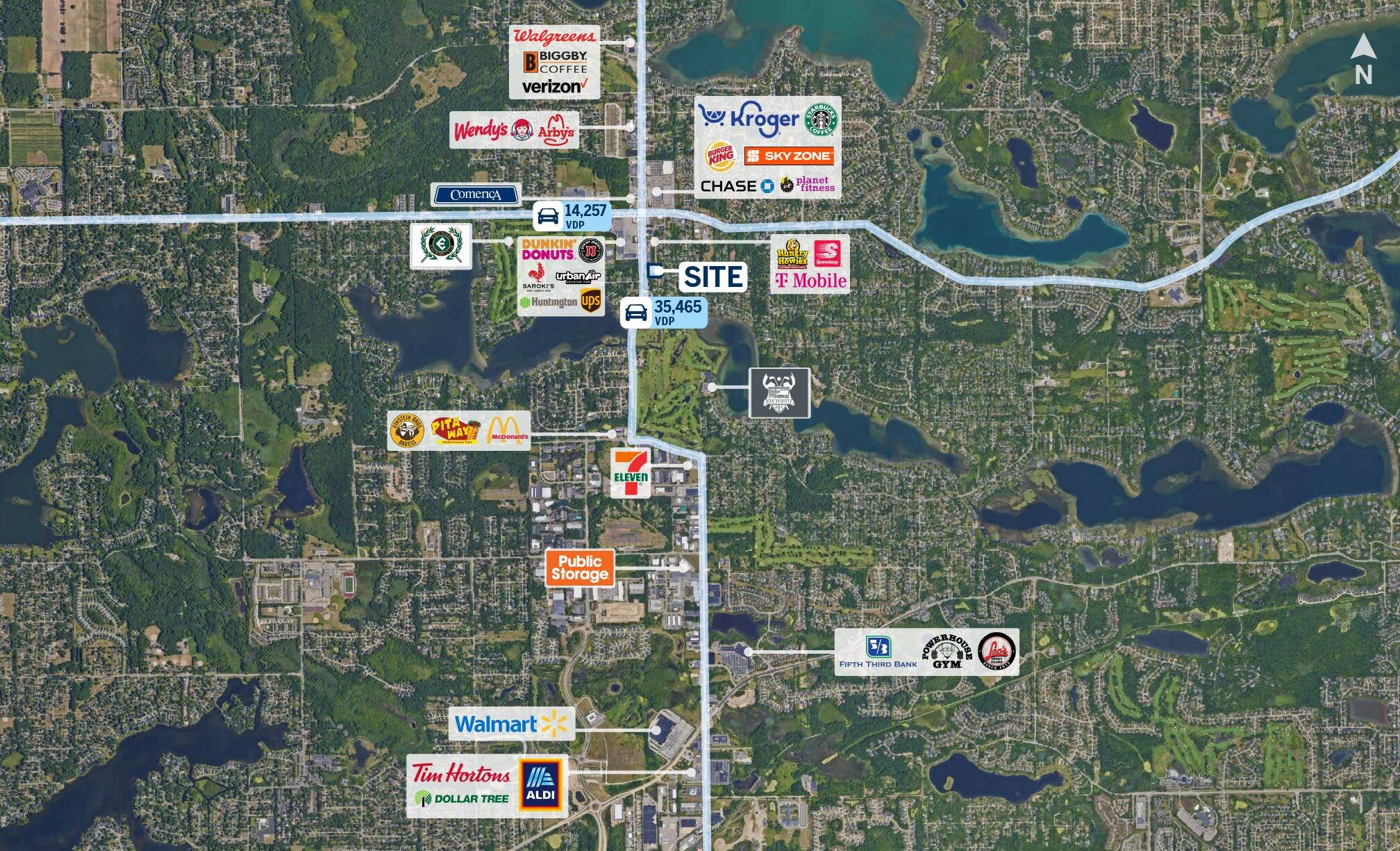 Union & Bywater, Commerce, MI for Rent