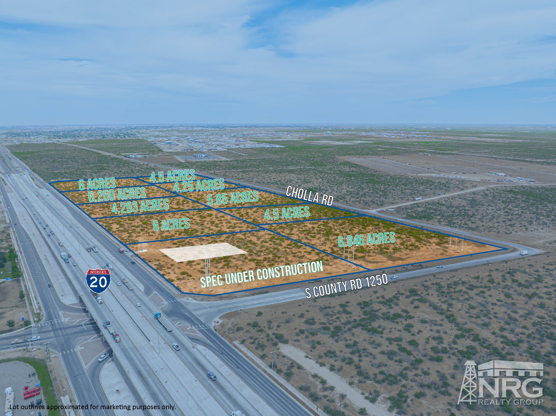 BTS Interstate 20, Midland, TX for Rent