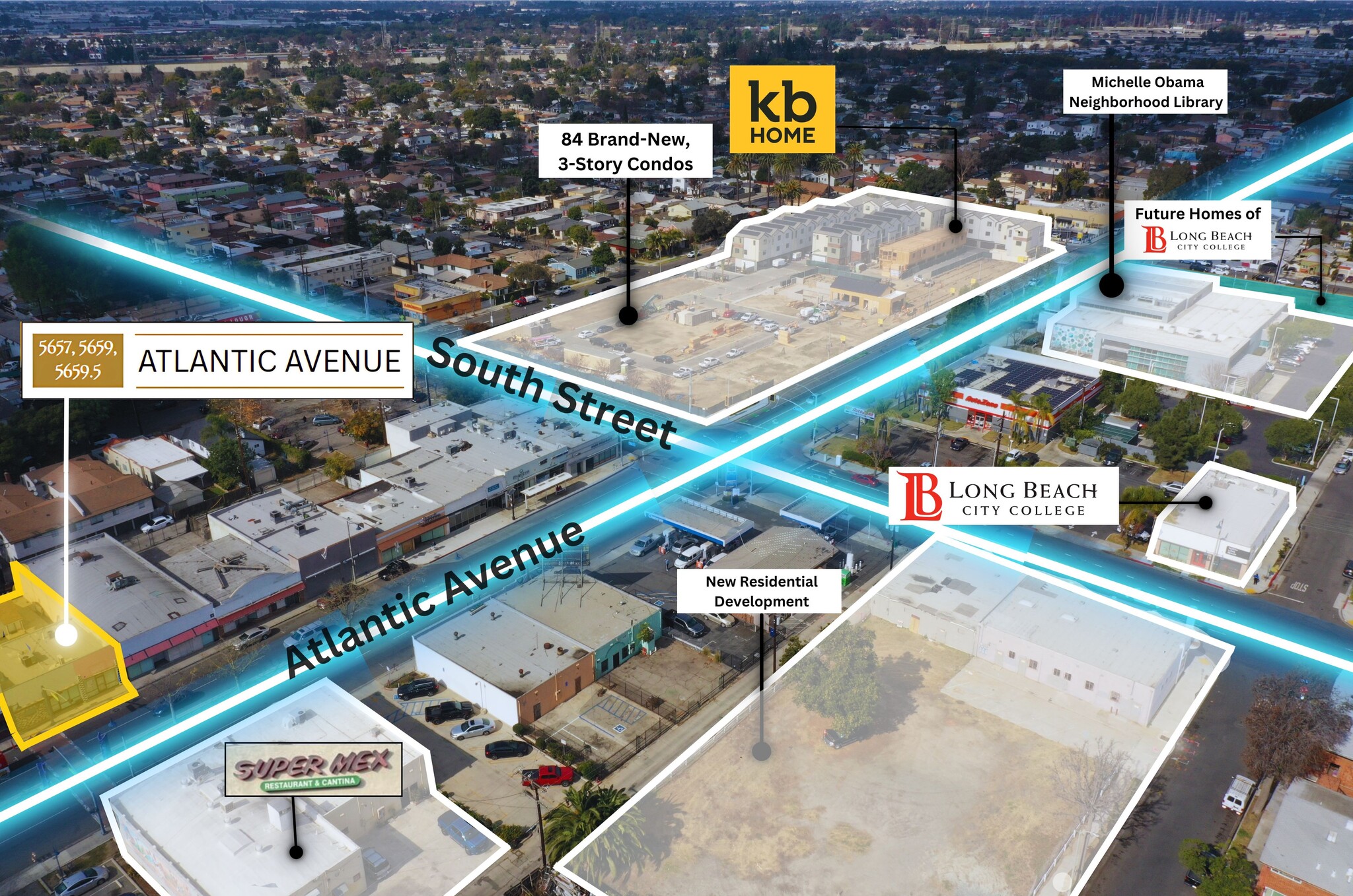 5655-5659 Atlantic Ave, Long Beach, CA for Rent