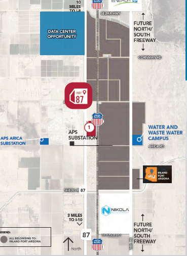 south of hanna rd hwy 87, Eloy, AZ for Sale