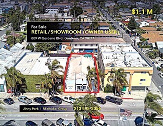 Gardena, CA Storefront - 809 W Gardena Blvd
