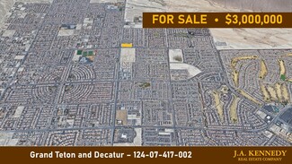 North Las Vegas, NV Commercial - Grand Teton Drive and Redbud Vine St