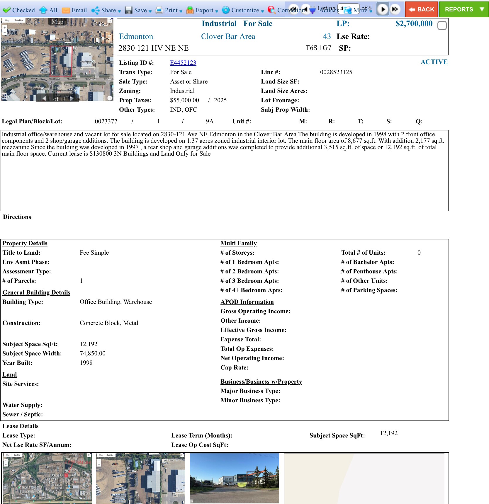 2830 121 Av NE, Edmonton, AB for Sale