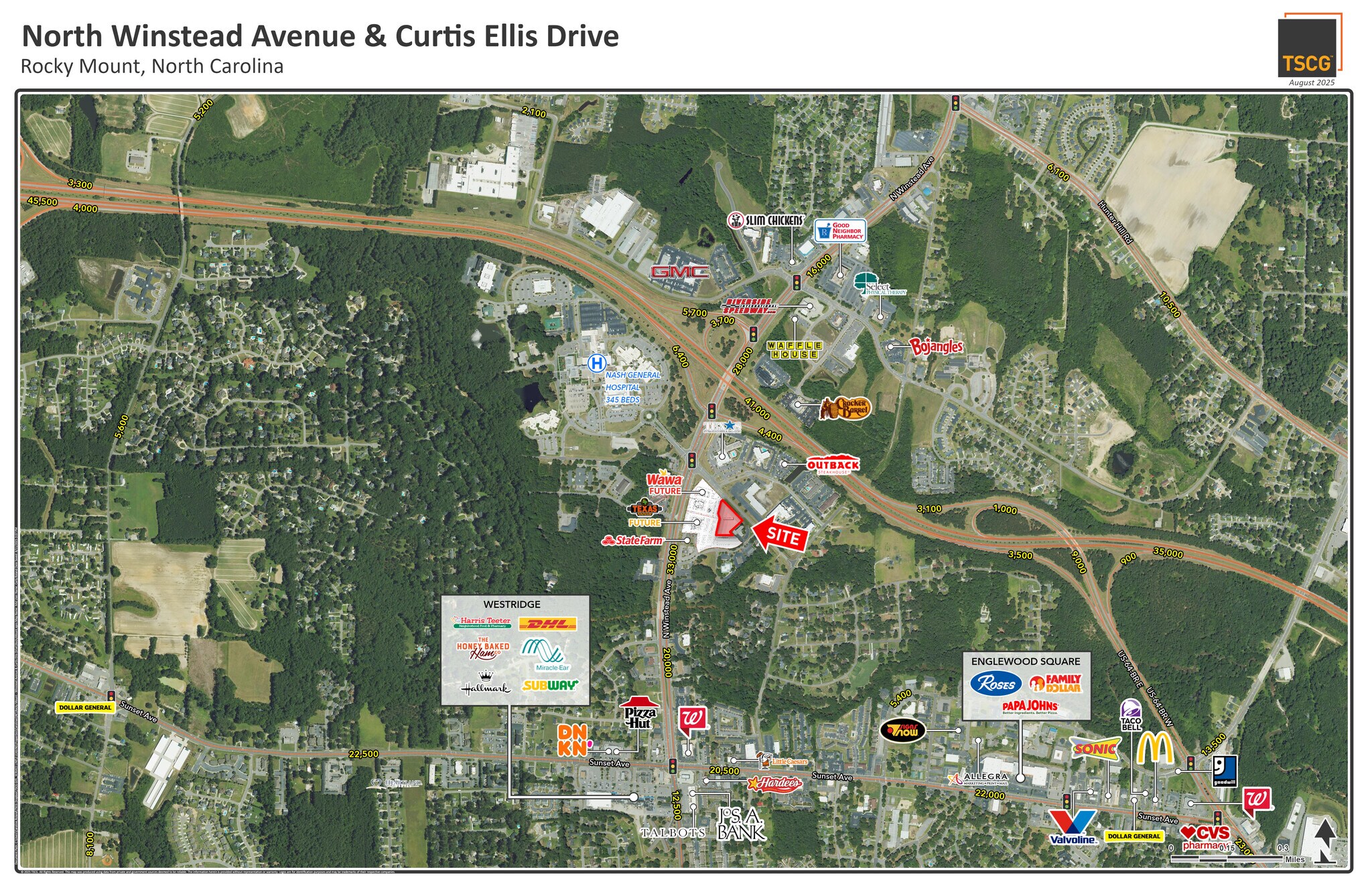 Winstead Avenue & Curtis Ellis Drive, Rocky Mount, NC for Rent