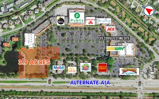 Palm Beach Gardens, FL Commercial Land - 9840 FL A1A Alt