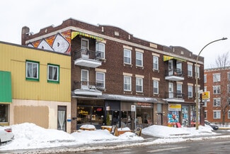 Montréal, QC Storefront Retail/Residential - 6951 Rue Sherbrooke O