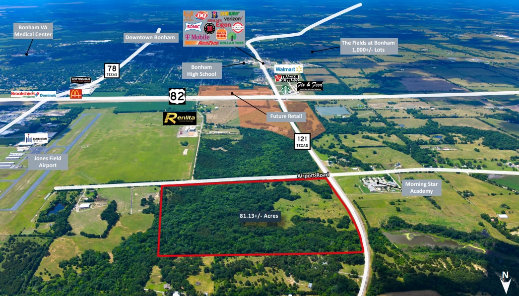 N State Highway 121, Bonham, TX for Sale