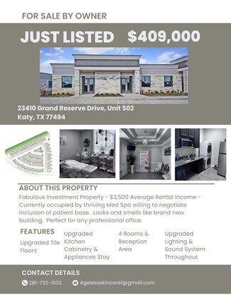 Katy, TX Medical - 23410 Grand Reserve Dr