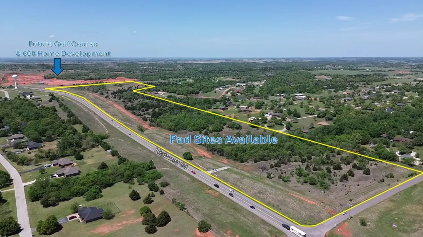 U.S. Hwy 62, Blanchard, OK for Sale