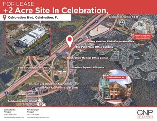 Celebration, FL Commercial Land - 1460 Celebration Blvd