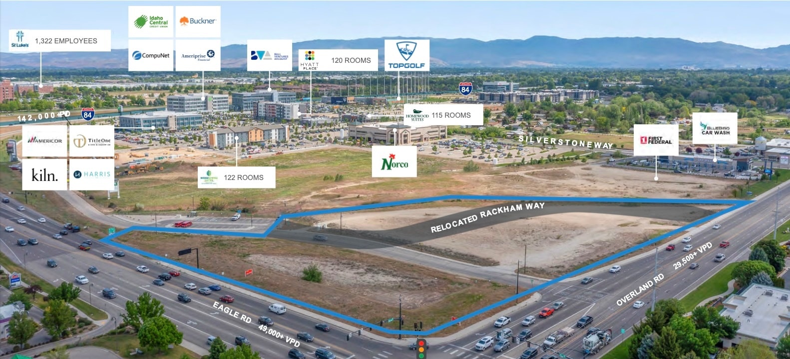 3300-3376 E Overland Rd, Meridian, ID for Sale