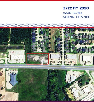 Spring, TX Commercial Land - 2722 FM 2920 Rd