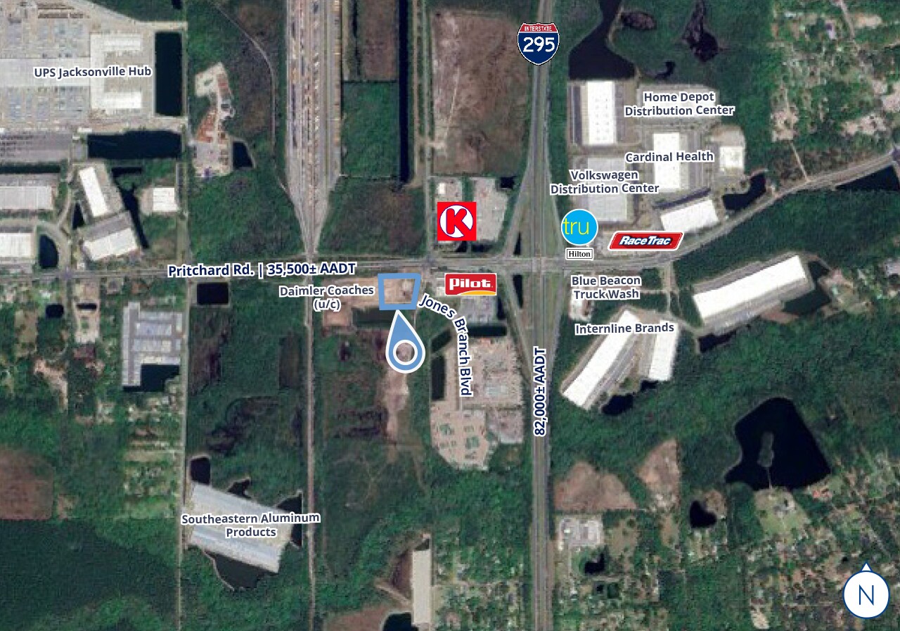 SWC Sportsman Club Rd & Pritchard Rd., Jacksonville, FL for Sale