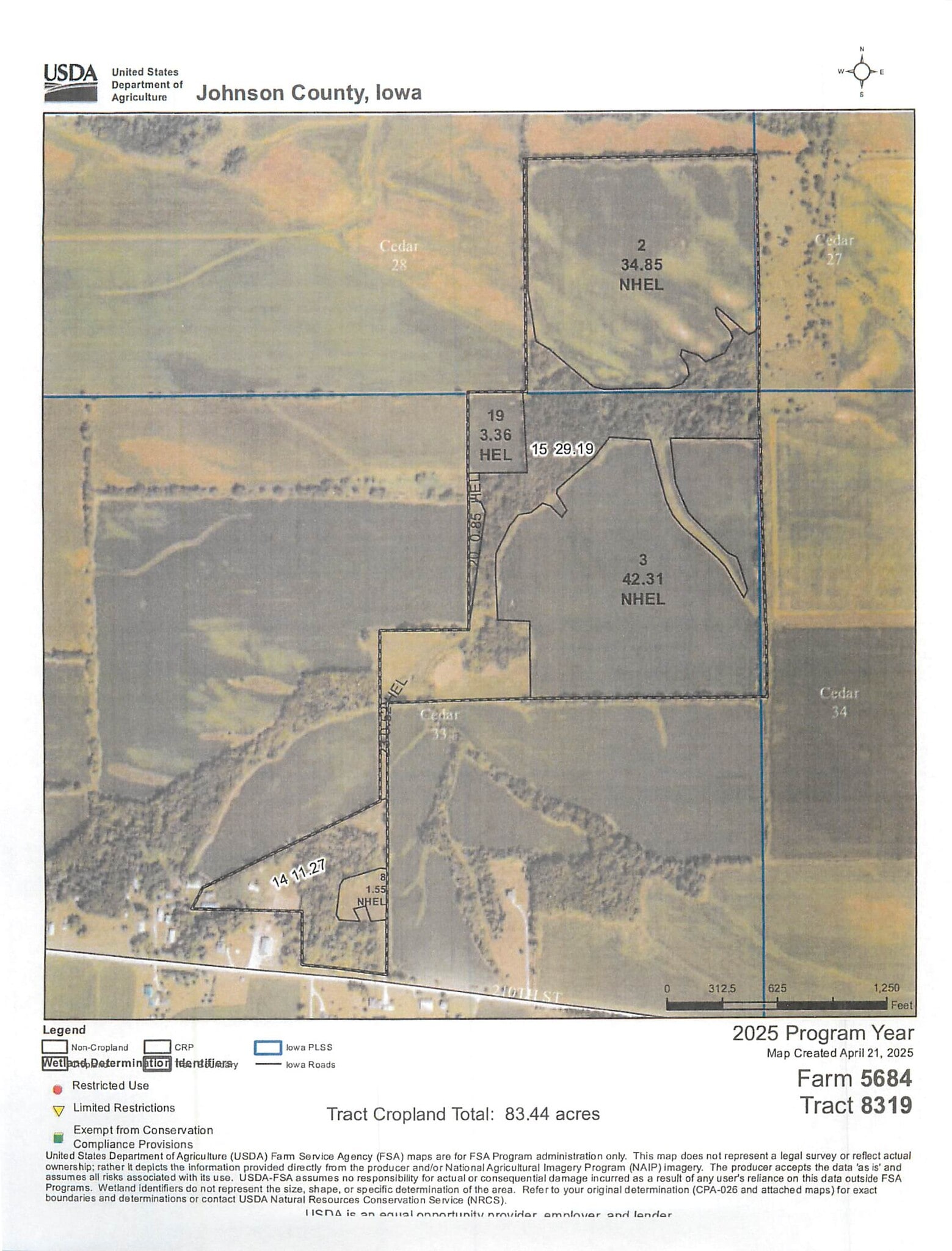 210th Street Northeast, Solon, IA for Sale