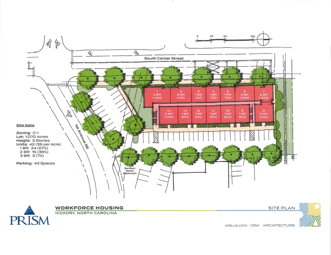 1 S Center St, Hickory, NC for Sale