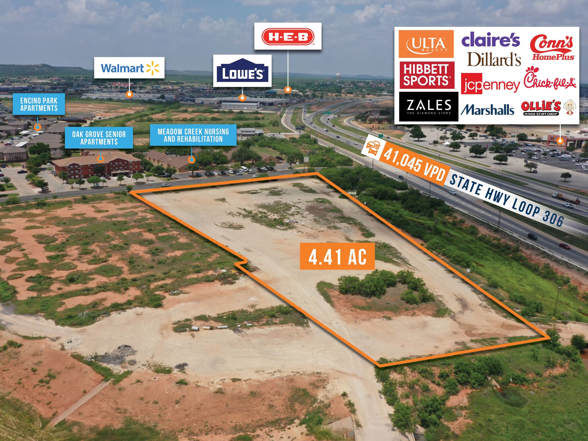 3993 Loop 306 & Southwest Blvd, San Angelo, TX for Sale