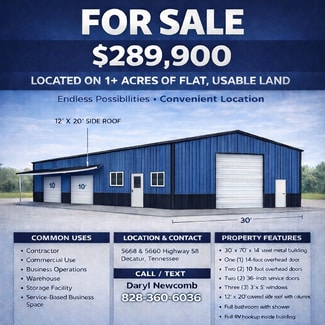 Decatur, TN Flex - 5660-5668 State Highway 58 S