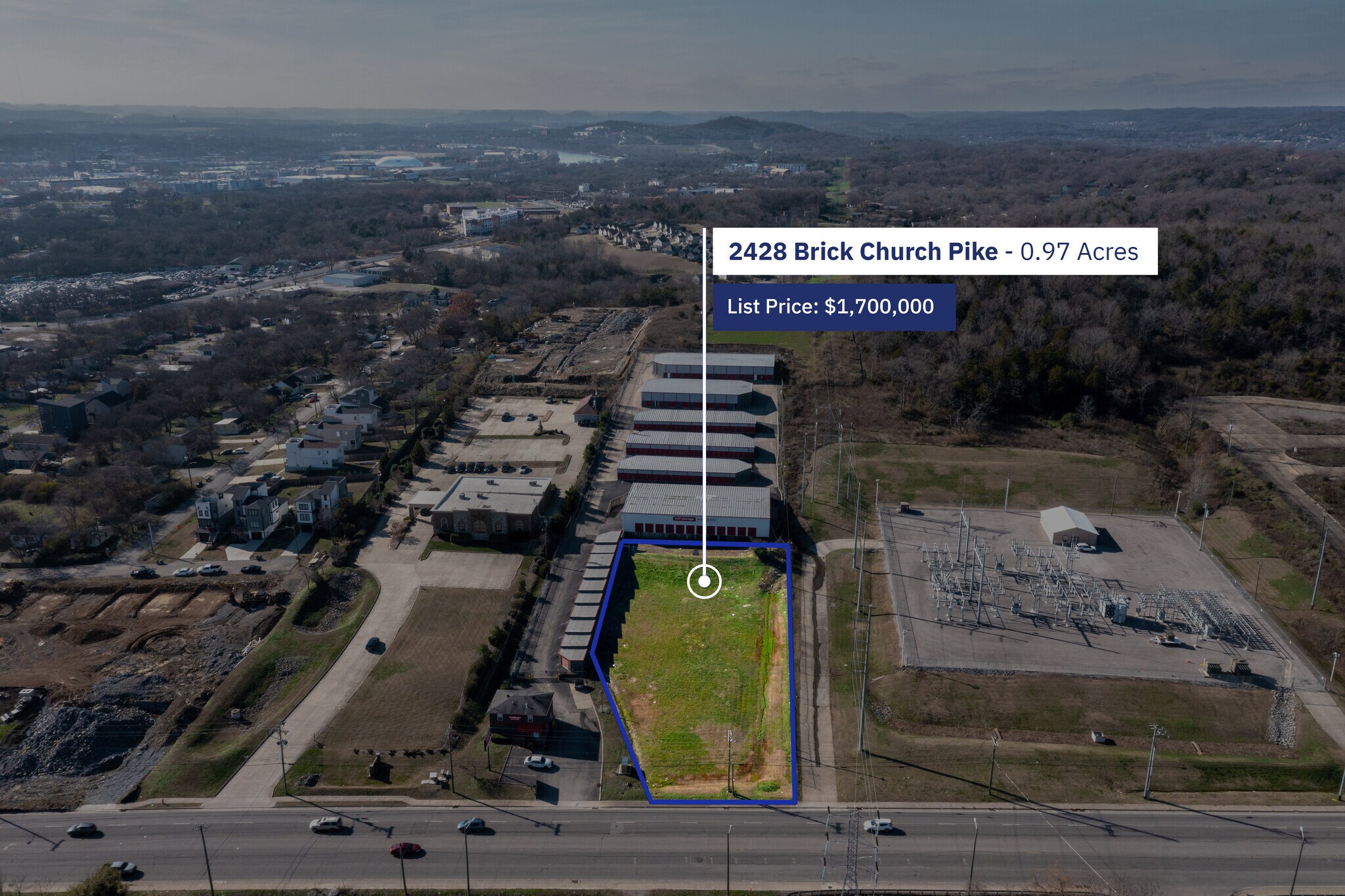 2428 Brick Church Pike Nashville, TN 37207 Land Property for Sale on
