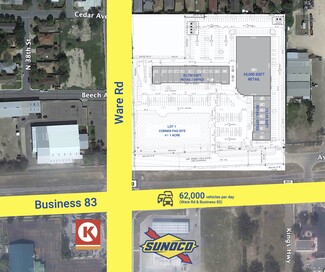 McAllen, TX Commercial Land - 200 N Ware Rd