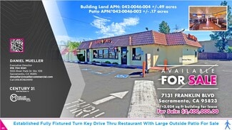 Sacramento, CA Restaurant - 7131 Franklin Blvd Sacramento, CA Restaurant - 7131 Franklin Blvd
