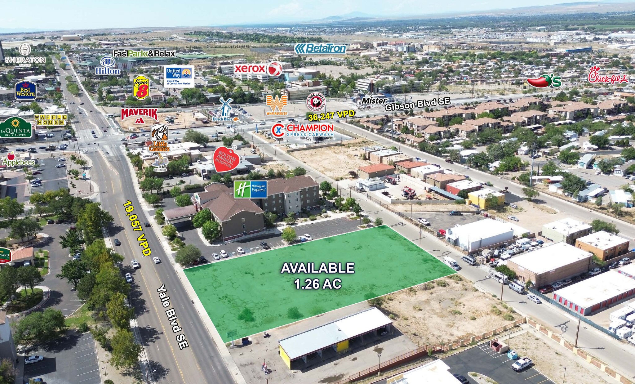 Gibson Blvd & Yale Blvd, Albuquerque, NM for Sale