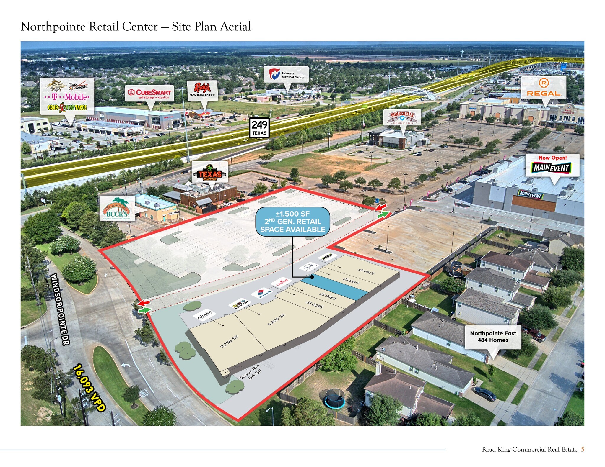 Tomball Pkwy & Windsor Pointe Dr, Tomball, TX for Rent