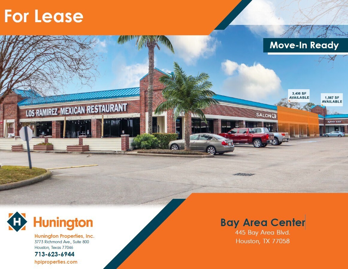 411-495 Bay Area Blvd, Houston, TX for Rent