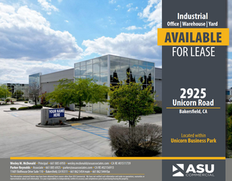 Bakersfield, CA Industrial - 2925 Unicorn Rd