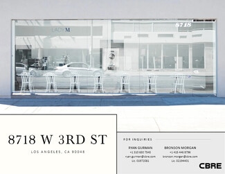 Los Angeles, CA Retail - 8718 W 3rd St