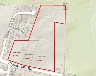 Stonecrest, GA Residential Land - 6378 Browns Mill