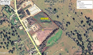Sweeny, TX Commercial Land - 8911 FM 524 Rd