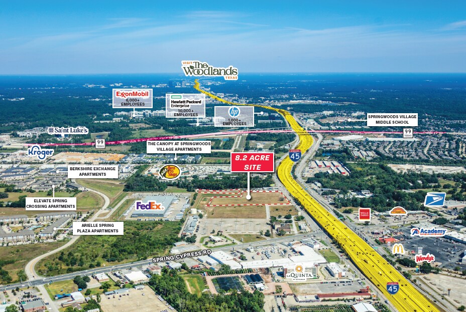 I-45 Frontage Road, Spring, TX for Sale