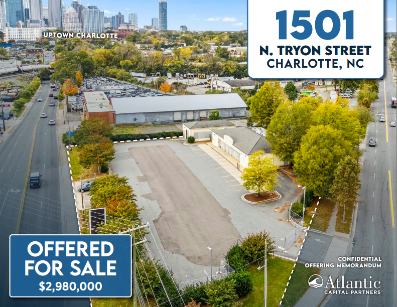 1501 Tryon St, Charlotte, NC for Sale