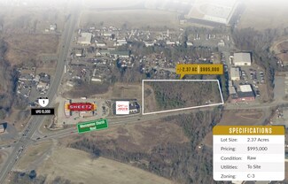 Fredericksburg, VA Commercial Land - 8601 Patriot Hwy